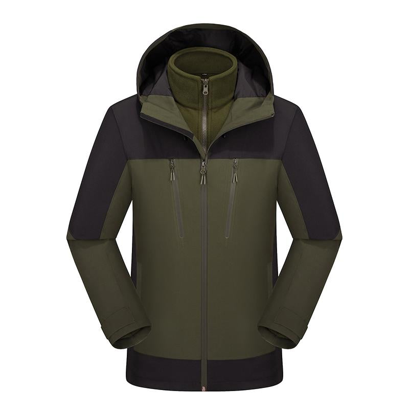 Olive Green jacket variant front view