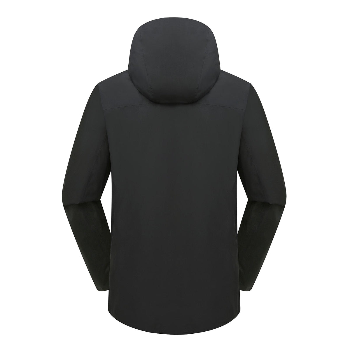 Fernlow Unisex Waterproof Rain Jacket with Underarm Vent Zips